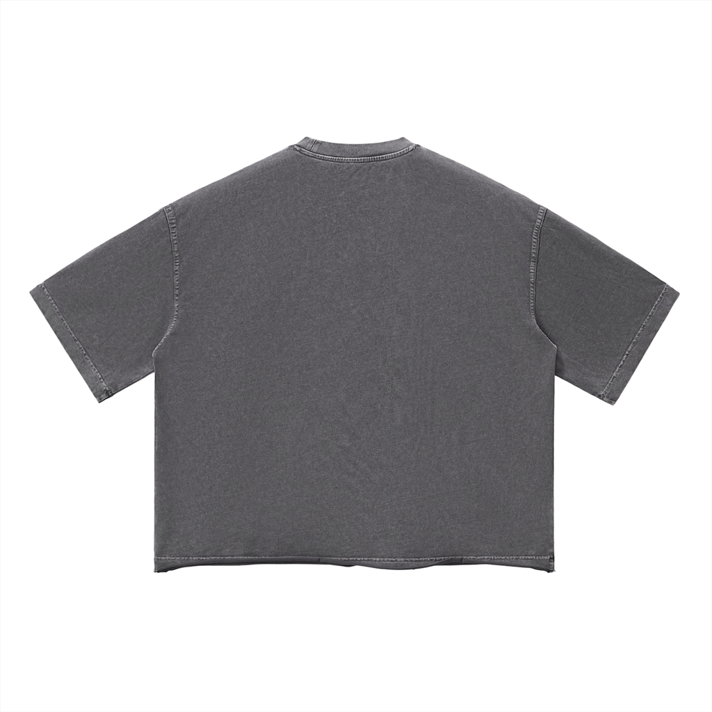 Piñones Unisex Vintage Wash Boxy T-Shirt