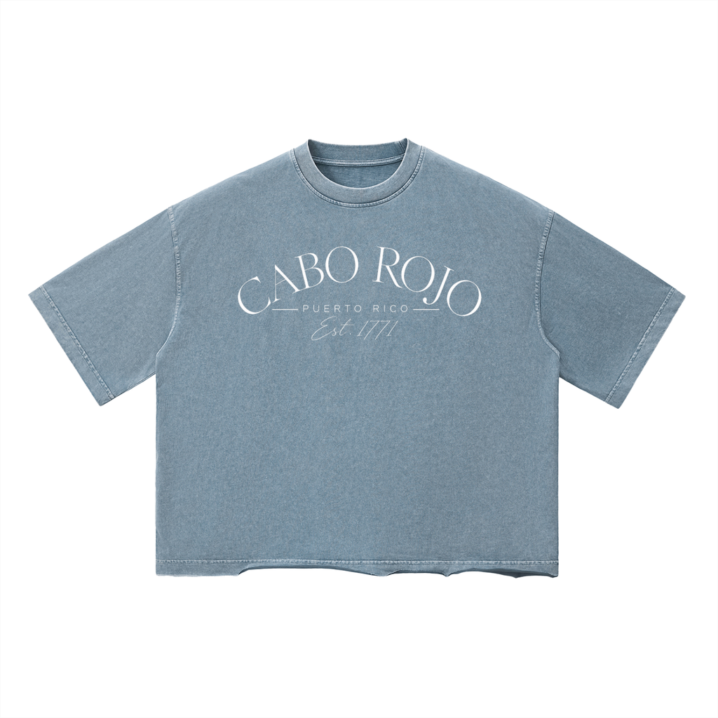 Cabo Rojo Unisex Vintage Wash Boxy T-Shirt