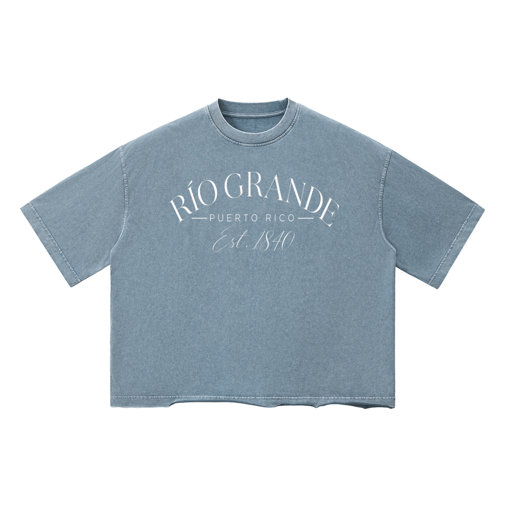 Río Grande Unisex Vintage Wash Boxy T-Shirt